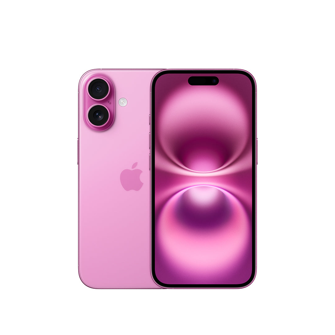 Apple iPhone 16 , 256 GB , 8 GB , 5G , Single SIM - Pink
