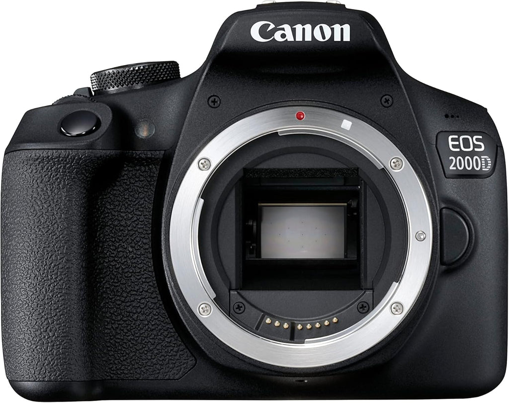 EOS 2000D with lens 18-55 Black