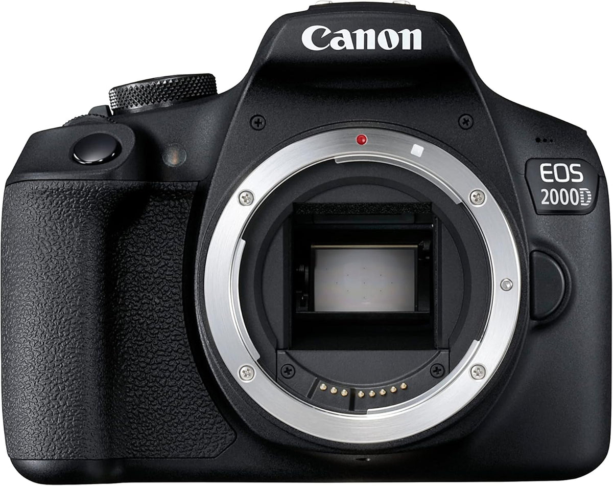 EOS 2000D with lens 18-55 Black