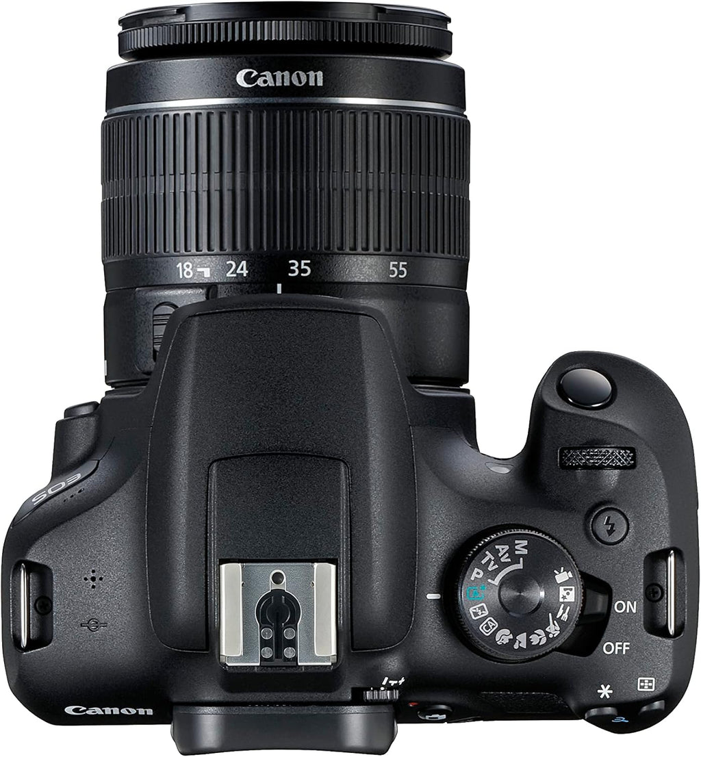 EOS 2000D with lens 18-55 Black