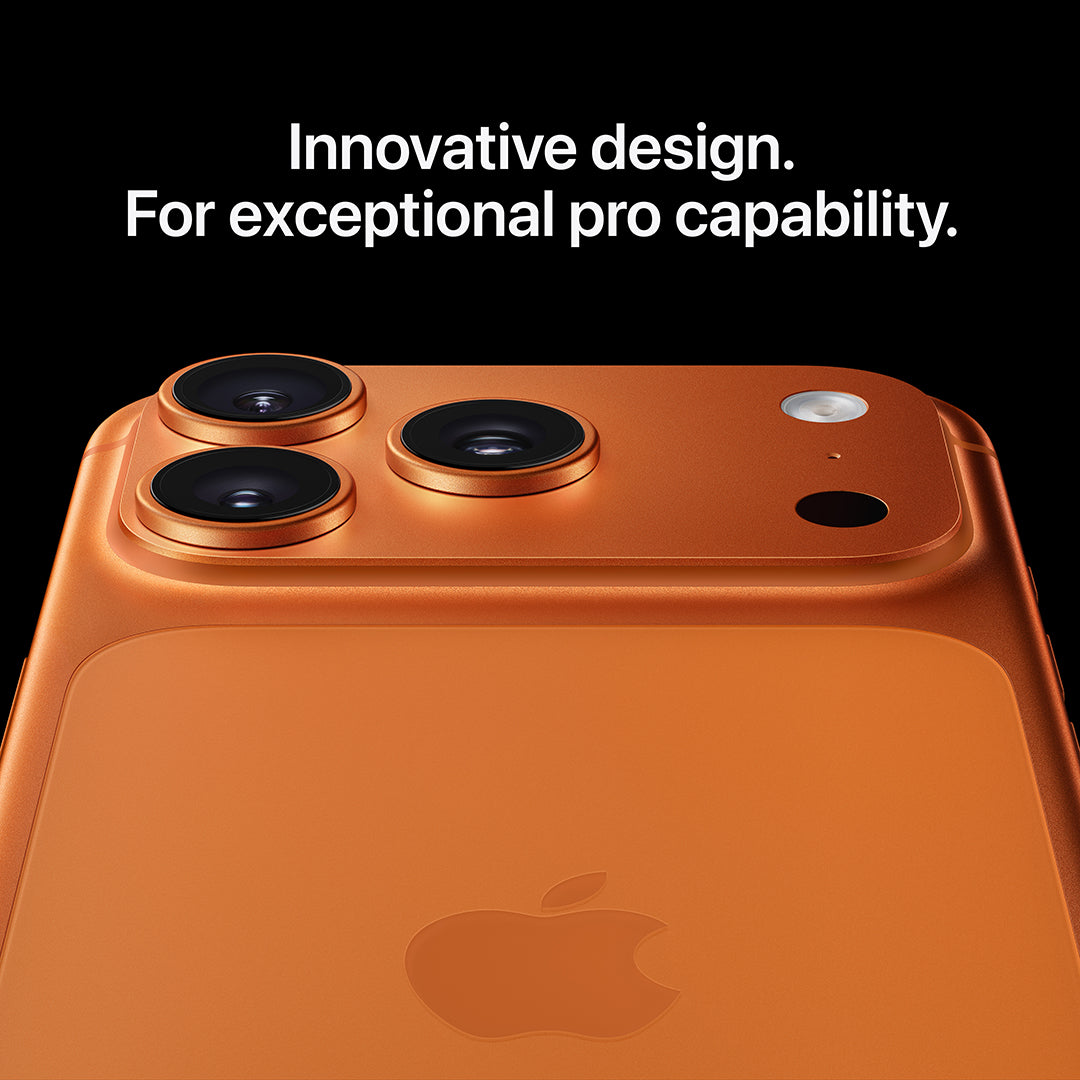 Apple iPhone 17 Pro , 256 GB , 12 GB , 5G , Dual-SIM - Cosmic Orange