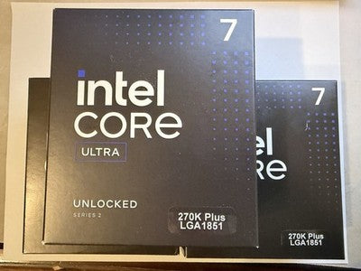 INTEL Ultra 7-270K Plus (24 cores \ 24 Threads) up to 5.5 GHz LGA 1851